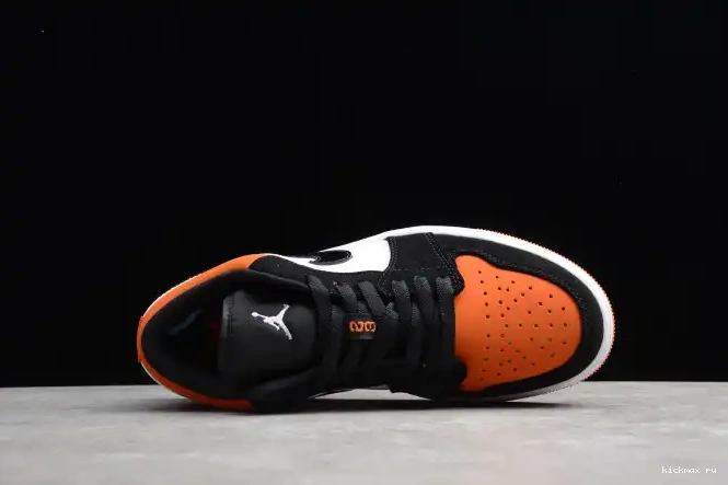 Rep Kickmax Jordan Shattered Air 1 Low 553558-128 Backboard 0514